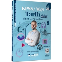 Yediiklim Yayınları 2026 Kpss Ags Atölye Serisi Genel Kültür Tarih Video Ders Notları