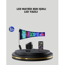 Rgb Led Panel Renkli Işık Efektli Dekoratif Aydınlatma Çok Renkli