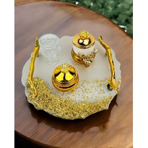 Wistful Söz Nişan Kahve Tepsisi Gold Gold