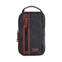 Ççs London 31468 Kanvas Çapraz Çanta Siyah