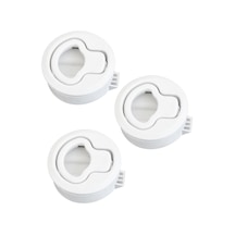 Suntek Magideal Gömme Soyunma Çekme Mandalı 3 Adet Beyaz