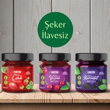 Ş.ilavesiz %65 Meyveli Reçel 4'lü Set 275 Gr