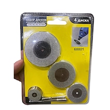 6 Parça Elmas Testere Ahşap Cam Plastik Gravür İçin Dremel Uç Seti