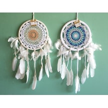 Rüya Kapanı Dream Catcher Model 22 Çok Renkli