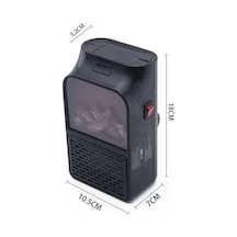 Dm Taşınabilir Elektrikli İç Mekan Hızlı Isıtıcı - Pratik Ve Etkili