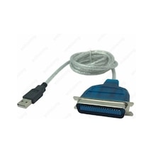Trendooze Yazıcı Usb Usb Pin Metre Kablosu Kablo İeee Centronics 36 1284 1.5 Ut