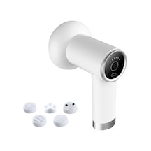 Maiyame El Tutulu Vücut Masaj Cihazı, 5 Farklı Ucu İle Boyun-bel-kol Gevşetici, 6 Seviye Yoğunluk Ayarlı, Beyaz Tuşlu Model Sl630 Beyaz