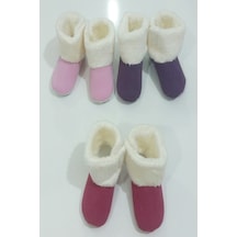 Kız Bebek Ayakkabı-Patik-Pandif (132884518) Koyu Pembe