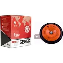 Seger 24 Volt 435 Hz İnce Ses Didit Korna Turuncu Küçük Kafa