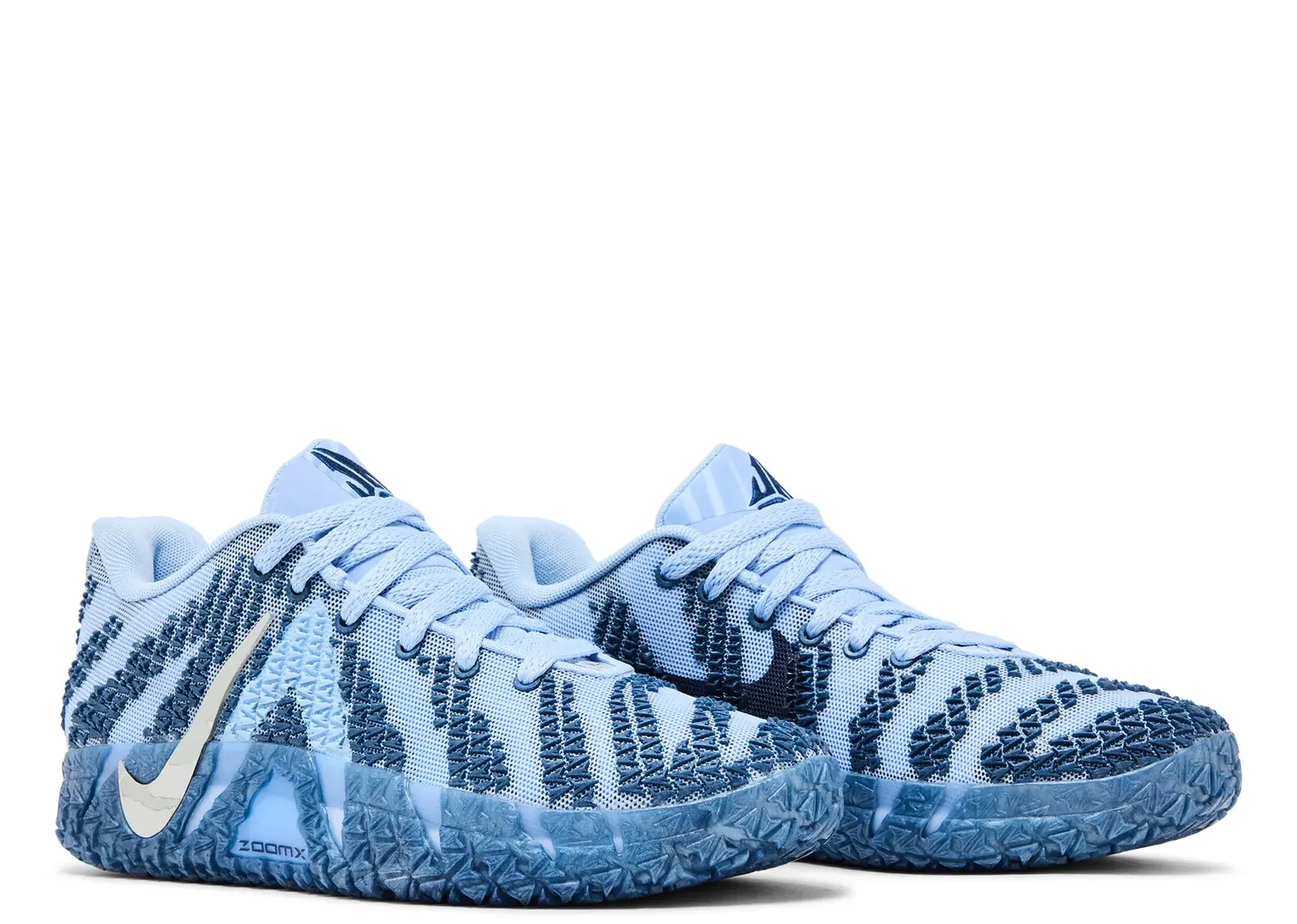 Nike Ja 3 Cobalt Bliss Metallic Silver Basketbol Ayakkabısı Mavi