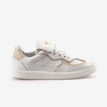 Rouge Hakiki Deri Kadın Spor & Sneaker Ayakkabı 6633 Beyaz