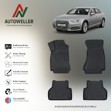 Audi A4 2016 Sonrası Uyumlu Havuzlu Oto Paspas