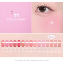 İnce Yapılı, Ciltle Bütünleşen, Pigmentli Likit Allık Syrupy Tok Cheek 11 Foggy Berry
