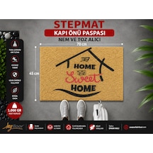Stepmat Nem Ve Toz Alıcı Velür Coco Kapı Önü Paspası Sweethome Kahverengi