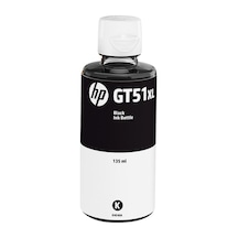 HP Gt51 Xl 170 ML Siyah Mürekkep HP Gt5810 - Gt5820