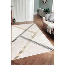 Eliana Home Dijital Baskı Yıkanabilir Kaymaz Taban Salon Halısı Ve Yolluk Rvg0900-fnl115 Bej