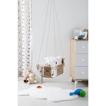 Babywho 2211 - Ahşap Çocuk Salıncak