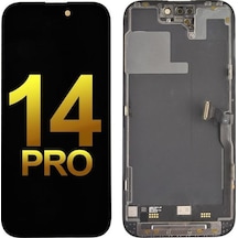 Apple Uyumlu iPhone 14 Pro Lcd Ekran Dokunmatik Siyah Tft Aaa Kalite