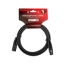 Kirlin Cable MPC-470PB 3 MT Mikrofon Kablosu