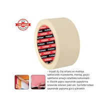 Maskeleme Bandı 24 Mm X 30mt 6 Adet