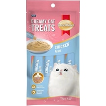 Smartheart Tavuklu Krema Kedi Ödülü 4 x 15 G