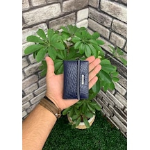Guard Lacivert Croco Desenli Lastikli Spor Kartlık - Grd2403xw22327 Lacivert