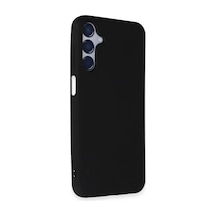 Samsung Galaxy M15 Uyumlu Kılıf First Silikon - Siyah
