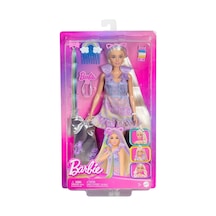 Jct72 Barbie Upuzun Muhteşem Saçlı Bebek - Saç Tasarım Oyun Seti