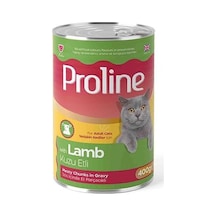 Proline Kuzu Etli Sos İçinde Gravy Yetişkin Kedi Konservesi 400 Gr