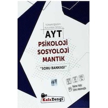 Kafadengi Yayınları Ayt Psikoloji Sosyoloji Mantık Soru Bankası