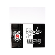 X Dekomus Lisanslı Beşiktaş 17x24 Cm 15 Yaprak Resim Defteri Tek Adet