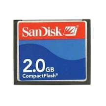 Sandisk Compact Flash 2 Gb Cf Hafıza Kartı Endüstriyel Cnc Uyumlu