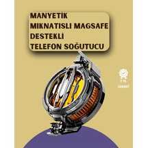 Mey İthalat Mobil Oyunlar İçin Serinletici Telefon Fanı Sessiz Çalışma Geniş Kıskaçlı Tasarım