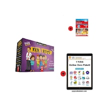 4. Sınıf Hikaye Kitabı Seti Model Yayınları Fen Köyü + Sadık Uygun Yayınları 4. Sınıf Tüm Dersler Test Kitabı + 1 Yıllık Online Ders Paketi