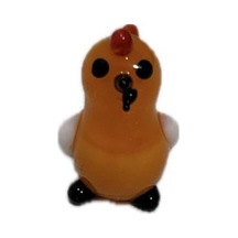 El Yapımı Mini Murano Cam Tavuk Biblo A171-10