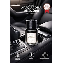 Torima Tcf-03 Araç İçi Hava Nemlendirici & Hareket Algılamalı Koku Makinesi Ebony Esansı 120ml Aromaterapi Difüzör Araç Kokusu