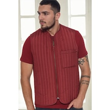 Y9611 Dewberry Erkek Yelek-bordo Bordo