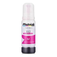 Photoink 112 L11160 L15150 L15160 L6460 Kırmızı Muadil Mürekkep 6000 Sayfa, Epson İle Uyumlu