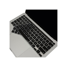 Apple Uyumlu MacBook Pro 13-16 İnç Klavye Koruyucu Silikon Türkçe Karakterli Return Enter Pembe