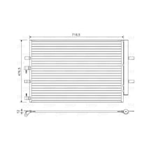 VALEO 822590 Kondenser Ford Transit/Tourneo Custom