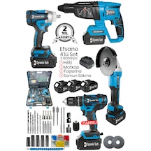 Dynamic Tech DT-445 Hilti Darbeli Matkap Somun Sökme Taşlama Set