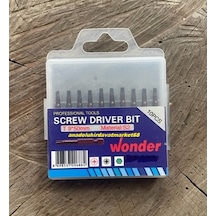 Wonder İmpact Pro Tork9 Mıknatıslı Tork Uç Seti Tork Uç Takımı T9mm 10pcs Matkap Ucu