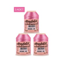 3 Adet Altınbaşak Oya Ve Dantel İpi 20 Gr - Royaleks - No: 040 Çok Renkli