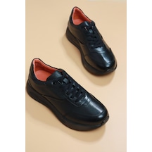 Alberto Rossi - 103-3580 Siyah Erkek Sneakers
