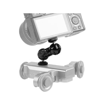 St-24 Çift Küresel Başlıklı Mini Mafsallı Kol 1/4 Vida Kamera, Monitör Ve Led Işık Aparatı Diğer