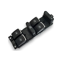 VW Passat B5 1997-00 Sol Ön Kapı Cam Açma Düğmesi Krom 1J4959857B