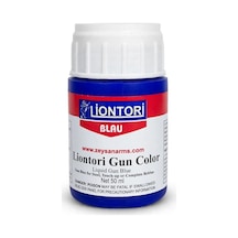 Liontori Blau Mavi Çelik Karartma Solüsyonu - Metal Yüzey Yenileme Ve Koruma Sıvısı - 50 Ml