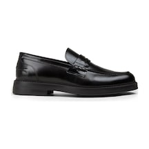 Deery Erkek Siyah Hakiki Deri Loafer Ayakkabı - 02021msyhc03 Siyah
