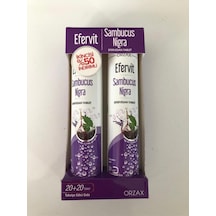 Efervıt Sambucus Nigra İkili Tablet 20+20 8697595871768