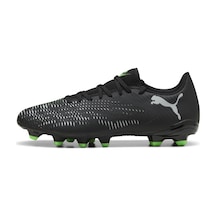 Puma Future 8 Play Fg/ag Erkek Krampon Siyah Gri Siyah - Gri